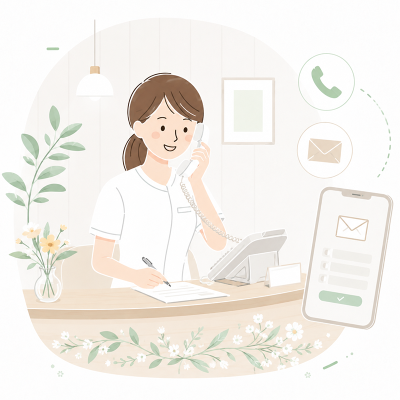 無料相談・予約のイメージ
